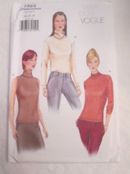 7323 EZ VOG CUTE STRETCH KNIT TOPS SLVS OR NOT PATTERN 8-12